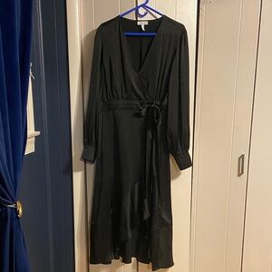 Sofia by Sofia Vergara Black Long Sleeve Dress